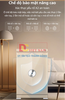 Két sắt điện tử thông minh vân tay, mã số ảo, Wifi, chìa cơ. Thương hiệu Hà Lan cao cấp Philips - SBX602