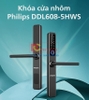 Bộ khóa cửa thông minh tích hợp wifi, mở Vân tay, mã số, thẻ từ và chìa cơ. Thương hiệu Hà Lan cao cấp Philips DDL608-5HWS