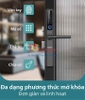 Bộ khóa cửa thông minh tích hợp wifi, mở Vân tay, mã số, thẻ từ và chìa cơ. Thương hiệu Hà Lan cao cấp Philips DDL608-5HWS