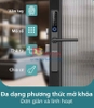 Bộ khóa cửa thông minh tích hợp wifi, mở Vân tay, mã số, thẻ từ và chìa cơ. Thương hiệu Hà Lan cao cấp Philips DDL608-5HWS