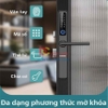Bộ khóa cửa thông minh tích hợp wifi, mở Vân tay, mã số, thẻ từ và chìa cơ. Thương hiệu Hà Lan cao cấp Philips DDL608-5HWS
