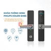 Bộ khóa cửa thông minh Gateway điều khiển từ xa, vân tay, thẻ từ, mật khẩu và chìa cơ. Thương hiệu Hà Lan cao cấp Philips DDL610-5HBS