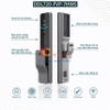 Bộ khóa cửa thông minh tích hợp mở khuôn mặt Face ID, vân tay, thẻ từ, mật khẩu và chìa cơ. Thương hiệu Hà Lan cao cấp Philips DDL720-FVP-7HWS