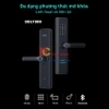 Bộ khóa cửa thông minh Bluetooth, vân tay, thẻ từ, mật khẩu và chìa cơ. Thương hiệu Hà Lan cao cấp Philips - DDL7300