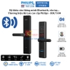 Bộ khóa cửa thông minh Bluetooth, vân tay, thẻ từ, mật khẩu và chìa cơ. Thương hiệu Hà Lan cao cấp Philips - DDL7300