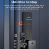 Bộ khóa cửa thông minh Gateway điều khiển từ xa, vân tay, thẻ từ, mật khẩu và chìa cơ, tích hợp kèm chuông cửa. Thương hiệu Hà Lan cao cấp Philips DDL801-5HBS