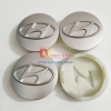 Logo chụp mâm, ốp lazang bánh xe ô tô Hyundai, đường kính 56mm