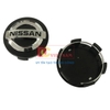 Logo chụp mâm, ốp lazang bánh xe ô tô Nissan đường kính 60MM