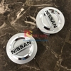 Logo chụp mâm, ốp lazang bánh xe ô tô Nissan đường kính 60MM