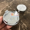 Logo chụp mâm, ốp lazang bánh xe ô tô Hyundai HY-60, Kích thước đường kính 60mm
