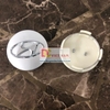 Logo chụp mâm, ốp lazang bánh xe ô tô Hyundai HY-60, Kích thước đường kính 60mm