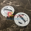 Logo chụp mâm, ốp lazang bánh xe ô tô Nissan đường kính 54mm
