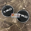 Logo chụp mâm, ốp lazang bánh xe ô tô Toyota Fortuner TRD Sportivo đường kính 60mm