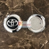 Logo chụp mâm, ốp lazang bánh xe ô tô Toyota Land Cruiser TY-196T, đường kính 95mm