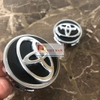 Logo chụp mâm, ốp lazang bánh xe ô tô Toyota đường kính 53MM