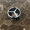 Logo chụp mâm, ốp lazang bánh xe ô tô Mercedes Benz  BENZ75, đường kính 75mm
