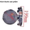 Logo chụp mâm, ốp lazang bánh xe ô tô Cadillac Escalade KDLK-019, đường kính 199mm