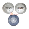 Logo chụp mâm, ốp lazang bánh xe ô tô Cadillac Escalade KDLK-019, đường kính 199mm