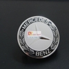Logo chụp mâm bánh xe ô tô Mercedes Benz BZ75, đường kính 75mm