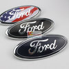 Logo biểu tượng truớc xe ô tô Ford, kích thước 23cm*9cm