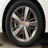 Logo chụp mâm, ốp lazang bánh xe ô tô Hyundai HY-60, Kích thước đường kính 60mm