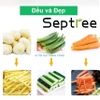 Máy cắt rau củ, khoai tây, khoai lang chuyên nghiệp dùng trong kinh doanh và nhà hàng - Dòng máy công nghiệp. Thương hiệu Mỹ cao cấp Septree HC-90