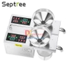 Máy ép dầu ăn thực vật 2 đầu ép kép đa năng dùng cho kinh doanh và gia đình - Bán chuyên nghiệp. Thương hiệu Mỹ cao cấp Septree - B02S Plus