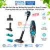 Máy hút bụi cầm tay không dây đa năng 3 trong 1, dạng cán SpeedPro Aqua thông minh. Thương hiệu Hà Lan cao cấp Philips - FC6729/82