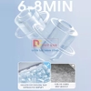 Máy làm đá viên siêu tốc, chỉ trong 6 phút. Thương hiệu Nga cao cấp DSP - KD8001