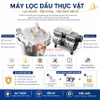 Máy lọc dầu ăn thực vật chân không chuyên nghiệp. Thương hiệu cao cấp Aosida WF-58