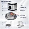 Máy nấu chậm Sous Vide dạng bể chuyên nghiệp, dùng cho nhà hàng và khách sạn. Thương hiệu Mỹ cao cấp Vesta Precision - SV202