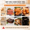 Máy nấu chậm Sous vide dùng cho gia đình (Bản Quốc Tế - Tiếng Anh) - Dòng cao cấp. Thương hiệu Mỹ cao cấp AnchorChef 