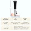 Máy nấu chậm Sous Vide, dùng cho gia đình kết nối Wifi. Thương hiệu Tây Ban Nha cao cấp Creativechef - SV16 Pro