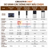 Máy nấu chậm Sous Vide chuyên nghiệp kết nối Wifi dùng cho gia đình, nhà hàng và khách sạn. Thương hiệu Tây Ban Nha cao cấp Creativechef - SV16 Pro Max