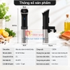 Máy nấu chậm Sous Vide chuyên nghiệp kết nối Wifi dùng cho gia đình, nhà hàng và khách sạn. Thương hiệu Tây Ban Nha cao cấp Creativechef - SV16 Pro Max