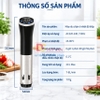 Máy nấu chậm Sous vide, dùng cho gia đình. Thương hiệu cao cấp Wancle - M820