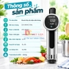 Máy nấu chậm Sous vide, dùng cho gia đình. Thương hiệu cao cấp Wancle - P00252