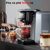 Máy pha cà phê 4 trong 1, Espresso, Viên Nén Nespresso, Nescafe Dolcegusto, Kcup Thương hiệu Mỹ cao cấp HiBREW - H6