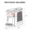 Máy pha cà phê 4 trong 1, Espresso, Viên Nén Nespresso, Nescafe Dolcegusto, Kcup Thương hiệu Mỹ cao cấp HiBREW - H6