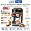Máy pha cà phê tự động nóng và lạnh Series 3800 Ultra chuyên nghiệp Espresso, Americano, Iced Coffee, Capuccino, Cafe Latte, Iced Latte. Thương hiệu Hà Lan cao cấp Philips - EP3888