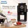 Máy pha cà phê, kèm xay hạt tự động Drip. Thương hiệu Hà Lan cao cấp Philips - HD7762