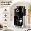 Máy pha cà phê, kèm xay hạt tự động Drip. Thương hiệu Hà Lan cao cấp Philips - HD7762