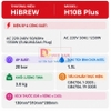 Máy pha cà phê bán tự động cao cấp Espresso, Cappuccino, Latte. Thương hiệu Mỹ cao cấp HiBREW - H10B Plus