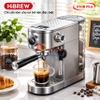 Máy pha cà phê bán tự động cao cấp Espresso, Cappuccino, Latte. Thương hiệu Mỹ cao cấp HiBREW - H10B Plus