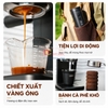 Máy pha cà phê Espresso dùng pin cầm tay không đáy chuyên nghiệp, pha cả nóng và lạnh. Thương hiệu Mỹ cao cấp HiBREW - H4C MAX