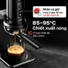 Máy pha cà phê Espresso dùng pin cầm tay không đáy chuyên nghiệp, pha cả nóng và lạnh. Thương hiệu Mỹ cao cấp HiBREW - H4C MAX