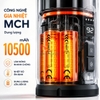 Máy pha cà phê Espresso dùng pin cầm tay không đáy chuyên nghiệp, pha cả nóng và lạnh. Thương hiệu Mỹ cao cấp HiBREW - H4C MAX