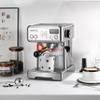 Máy pha cà phê chuyên nghiệp Espresso, Cappuccino, Latte. Thương hiệu Mỹ cao cấp HiBREW - H10