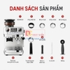Máy pha và xay cà phê bán tự động 3 trong 1 với 44 chế độ xay, Espresso, Cappuccino, Latte. Thương hiệu Mỹ cao cấp HiBREW - H7 LITE