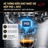 Máy pha và xay cà phê bán tự động 3 trong 1 với 44 chế độ xay, Espresso, Cappuccino, Latte. Thương hiệu Mỹ cao cấp HiBREW - H7 LITE
